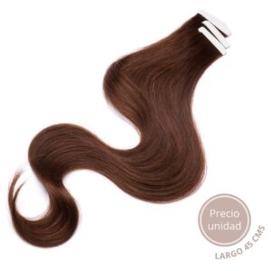 Extensiones adhesivas de cabello natural 45 cm
